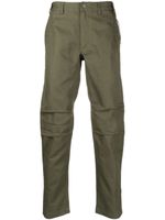 Maharishi pantalon à patch logo - Vert