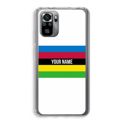 WK Wielrennen: Xiaomi Redmi Note 10S Transparant Hoesje