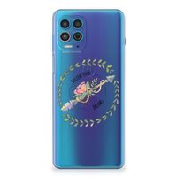 Motorola Moto G100 Telefoonhoesje met Naam Boho Dreams - thumbnail