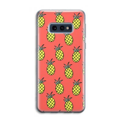 Ananas: Samsung Galaxy S10e Transparant Hoesje