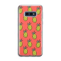 Ananas: Samsung Galaxy S10e Transparant Hoesje