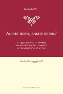 Andere tijden, andere leiders? - Liesbeth Piot - ebook