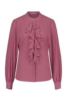 Nilsa ruffle blouse - rose - 06944