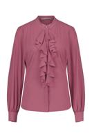 Nilsa ruffle blouse - rose - 06944