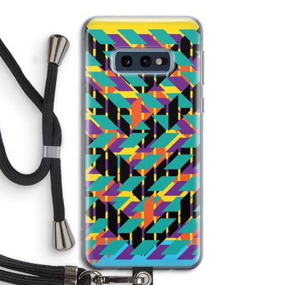 Skew Bee 1: Samsung Galaxy S10e Transparant Hoesje met koord