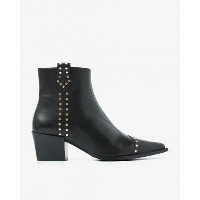 VIA VAI - Zwart | Dames | Laarsje | Zwart | 40 | regular | Kamst mode