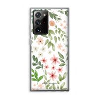 Botanical sweet flower heaven: Samsung Galaxy Note 20 Ultra / Note 20 Ultra 5G Transparant Hoesje