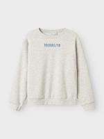 Name it winter sweater meisjes - grijs - relaxed fit - NkfNevea