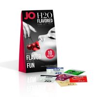 system jo - h2o flavored glijmiddel foil gift pack