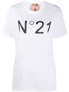 Nº21 t-shirt à logo imprimé - Blanc