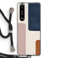 Geo #5: Sony Xperia 1 III Transparant Hoesje met koord