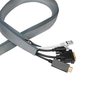 LogiLink KAB0073 kabel beschermer Kabelbeheer Grijs