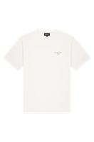 Quotrell Society Club T-Shirt Heren Gebroken Wit/Groen - Maat XS - Kleur: Wit | Soccerfanshop