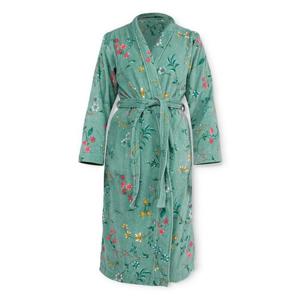 Pip Studio Pip Studio Les Fleurs Badjas - Groen XS