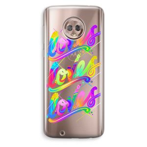Loves: Motorola Moto G6 Transparant Hoesje