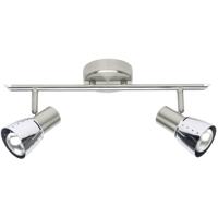 Brilliant Lava 39513/77 Plafondspot LED E14 80 W RVS, Chroom