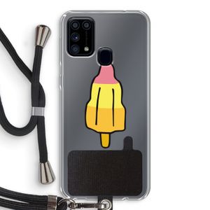 Raketijsje: Samsung Galaxy M31 Transparant Hoesje met koord