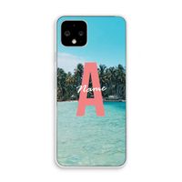 Pacific Dream: Pixel 4 Transparant Hoesje