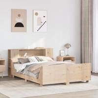 Bedframe zonder matras massief grenenhout 140x190 cm