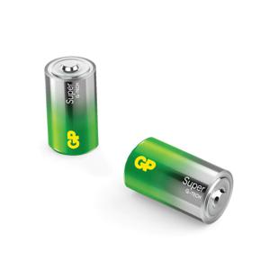 GP Super Alkaline D Mono batterij grote staaf, blister 2