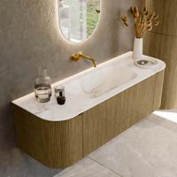 Badmeubel Mondiaz Kurve-Dlux | 140 cm cm | Meubelkleur Dusk | Wastafelkleur Frappe | Solid surface | Wasbak midden spoelbak | Zonder kraangat(en) Badmeubel Mondiaz Kurve-Dlux | 140 cm cm | Meubelkleur Dusk | Wastafelkleur Frappe | Solid surface | Wasbak midden spoelbak | Zonder kraangat(en)