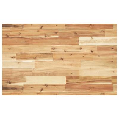 Bureaublad met olieafwerking 120x50x4 cm massief acaciahout
