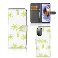 Motorola Moto G31 | G41 Hoesje Palmtrees