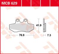 TRW Remblokken, en remschoenen voor de moto, MCB629 Allround organisch