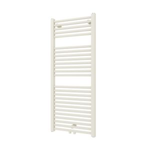 Designradiator Plieger Palmyra 580 Watt Midden- of Zijaansluiting 117,5x50 cm Wit Structuur