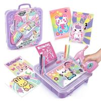 Canal Toys - Airbrush Art - Activity case met elektronische spray, stencils en markers - AIR 017