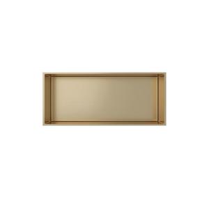 Inbouwnis Aquasplash Colorato 30x60x10 cm Geborsteld Goud Aquasplash