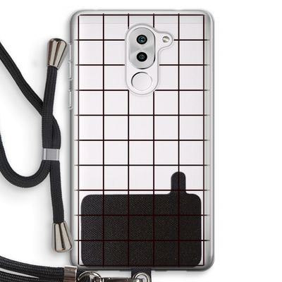 Rooster: Honor 6X Transparant Hoesje met koord