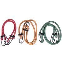 Bagagespinnen - 6x - groen/rood/geel - 30 / 45 / 60 cm -Bagagespin/snelbinder/spanelastiek