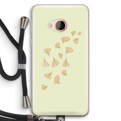 Falling Leaves: HTC U Play Transparant Hoesje met koord