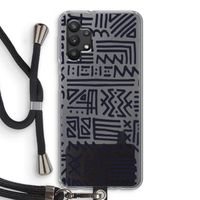 Marrakech print: Samsung Galaxy A32 5G Transparant Hoesje met koord