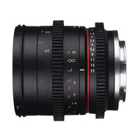 Samyang 50mm T1.3 cine AS UMC CS Sony E-mount objectief