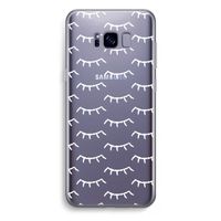 Wimpers: Samsung Galaxy S8 Plus Transparant Hoesje