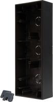 Kopp HK07 PURE mat zwart 3 voudig opbouwdoos - 4624820