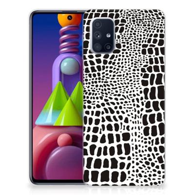Samsung Galaxy M51 | TPU Hoesje | Slangenprint