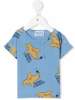 Bobo Choses t-shirt à logo imprimé - Bleu