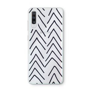 Marrakech Arrows: Samsung Galaxy A70 Transparant Hoesje