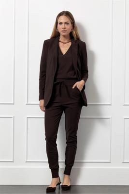 Studio Anneloes Franka Trousers 13132 Broek 8700 Espresso