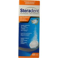 Steradent Reinigingstab anti-tandsteen (60 st)