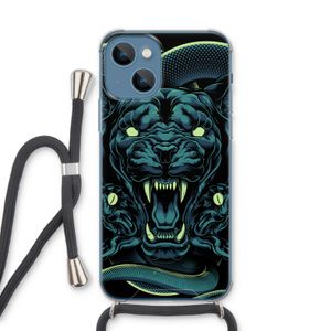 Cougar and Vipers: iPhone 13 Transparant Hoesje met koord