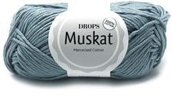 Drops Muskat Uni Colour 76 Sky-blue