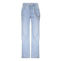 Frankie & Liberty winter jeansbroek meisjes - licht blauw - straight leg fit - Western Yoke