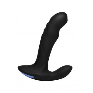 17X P-TRIGASM 3-in-1 Silicone Prostate Stimulator - Black