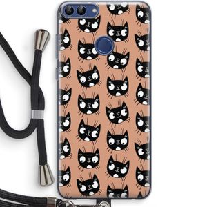 Kat: Huawei P Smart (2018) Transparant Hoesje met koord