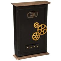 Atmosphera Sleutelkastje - MDF - kluis design - 25 x 7.5 x 38 cm - voor 9 sleutels