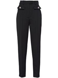 Prada pantalon en satin - Noir